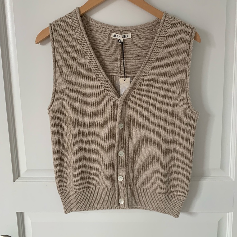 Alex Mill sweater vest - never worn - size S